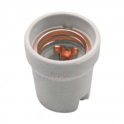 HLDR E 27 porcelán foglalat KAN 2160