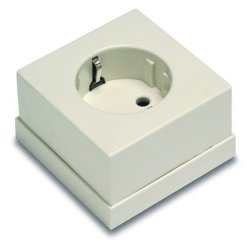 Fali földelt aljzat krém 16A FAM 5023