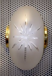 Fali lámpa 60W BA 6/2 réz/csiszolt I.