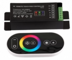 Ultralux RGBvezérlő. 1 csat 216W RF
RGBRFC5T