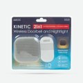 Kinetic VezNélk Csengő+Éjjelifény 55346
-55346WH