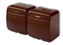 Karlik Junior DAFX2 Barna IP54 4WHE-2S
FK