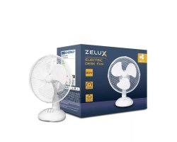 Zelux Asztali Ventilátor BCT-03392
30cm Átmérő, Fehér