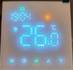 SS701 érintő képernyős prrogramozható
WIFI termosztát 5G hálózatra, fehér