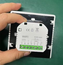 TP528UHPW-W Programozható WIFI termosztá
2.4g&5G fehér