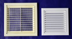 Szellőzőrács fehér MV 100s
