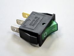 TES-13 Készülékkapcsoló be-ki, fekete