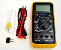 SMA 64 dig. multiméter AC/DC hangjel
MY 64