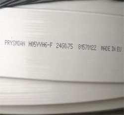 HO5VVH6-F 24X0,75 szürke liftkábel
1000 m dobon.