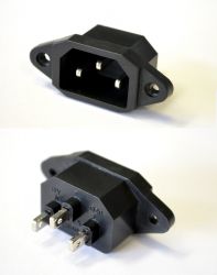 AC aljzat beépíthető 10A/250V 05239