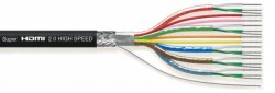 HDMI kábel /cinezett/ TSK1060 fekete
100m/dob
