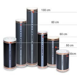fűtőfólia DW 303 - 30cm-es 70W/m 230V
150m/tekercs EP303T