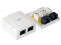 UTP fali alj Cat6E 2-es  UTA6210