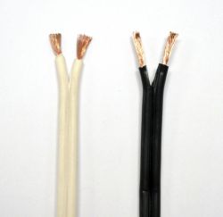 H03VH-H PVC, egyszeres szigetelésű, hajlékony, két eres, lapos kábel